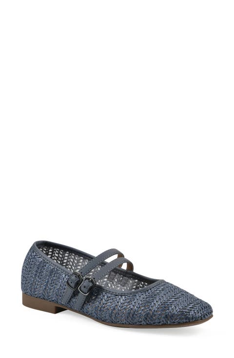 Bocage Mary Jane Flat (Women)