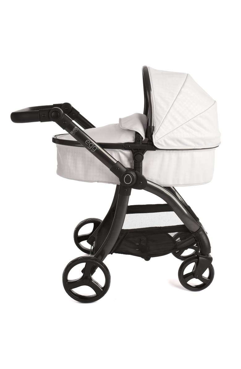 Roma Prams Egg Doll Pram, Convertible 2 In 1 Carry Cot & Seat, Alternate, color, Multicolored
