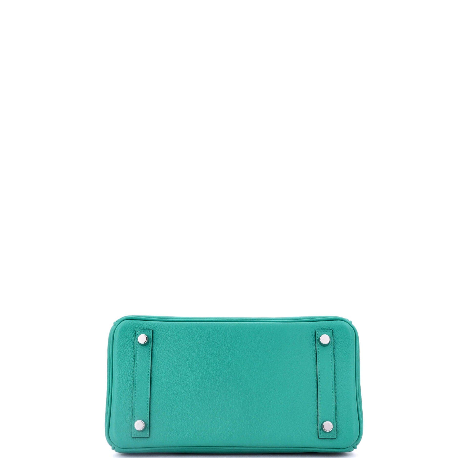 Pre-Owned Hermes Birkin Handbag Verso Novillo with Palladium Hardware 25, Alternate, color, 