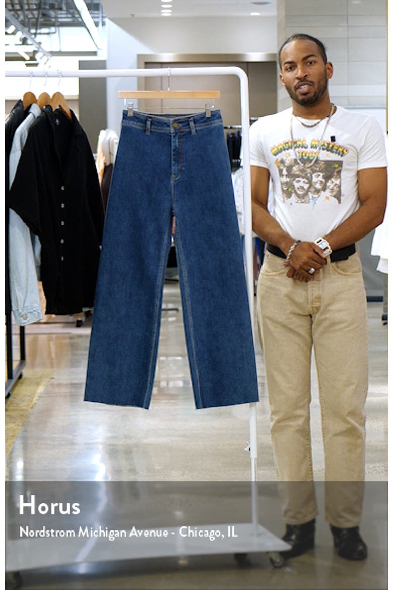 Holiday High Waist Wide Leg Jeans video
