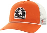 '47 Men's '47 Orange San Diego Padres Cypress Trucker Hitch Adjustable Hat