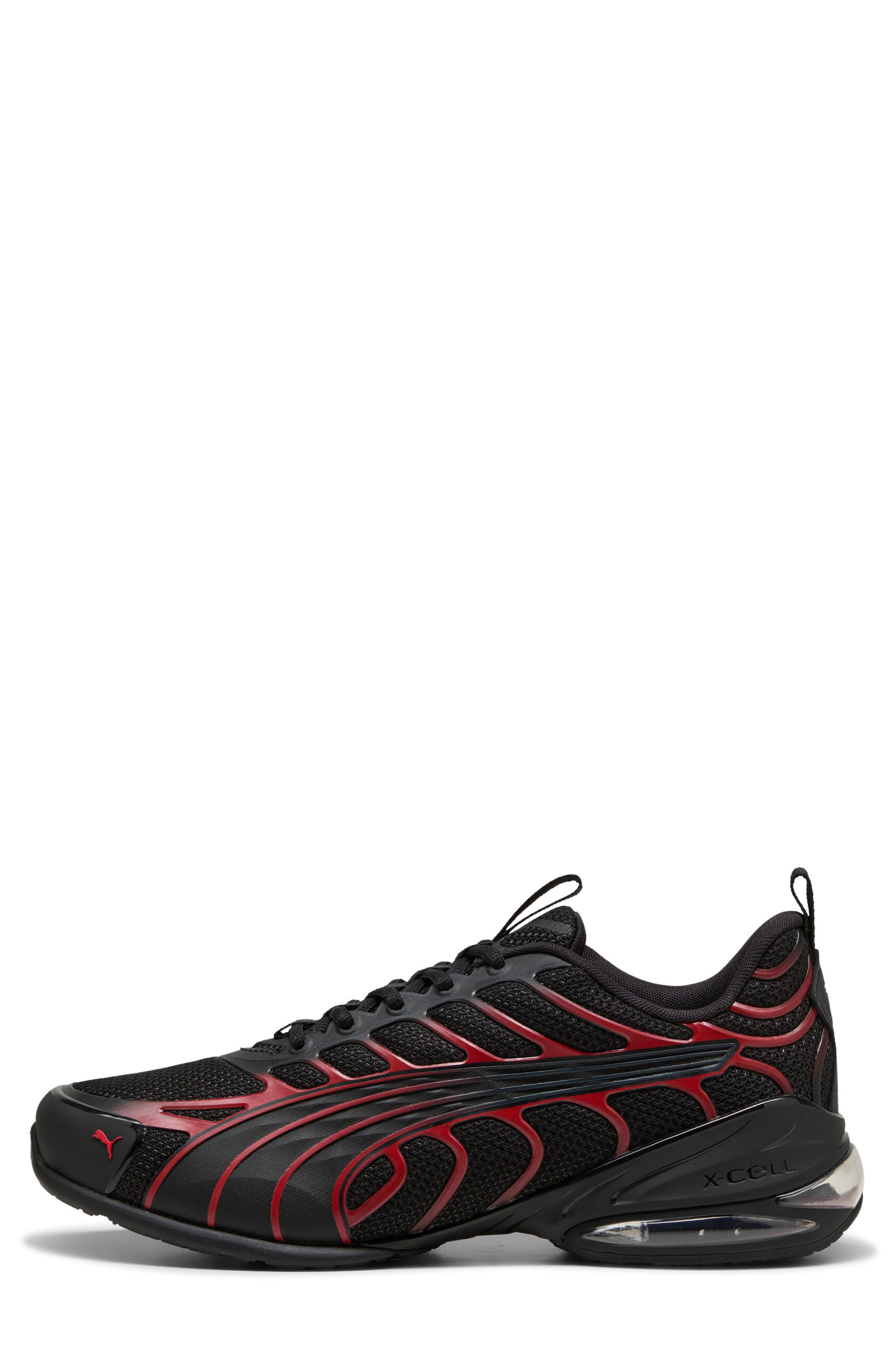 Voltra Sneaker, Alternate, color, PUMA BLACK/ DARK GRAY/ RED