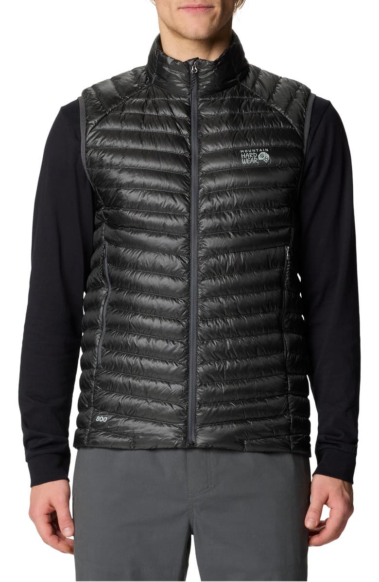 Mountain Hardwear Ghost Whisperer Packable 800-Fill-Power Down Vest, Main, color, Black