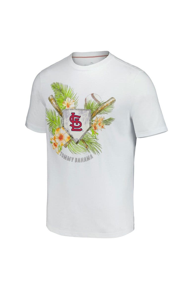 Men's Tommy Bahama  White St. Louis Cardinals Island League T-Shirt, Alternate, color, White