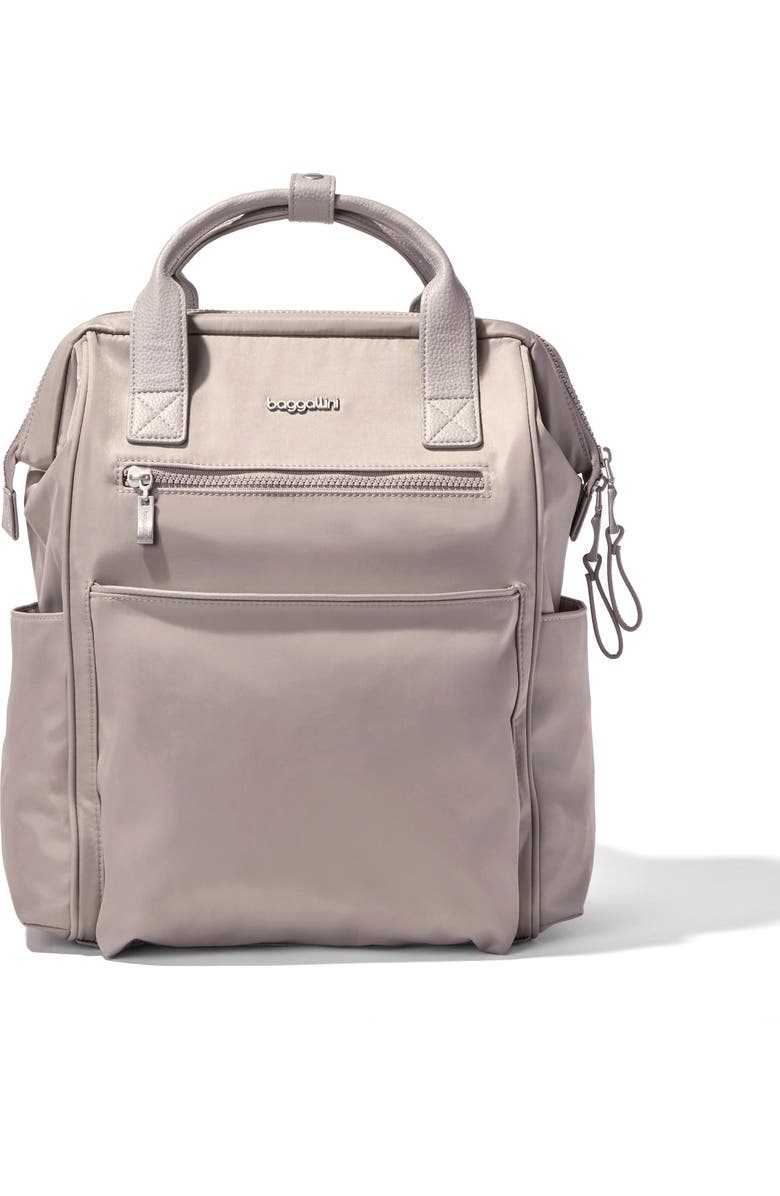 BAGGALLINI Soho Laptop Backpack, Main, color, Moonrock Twill