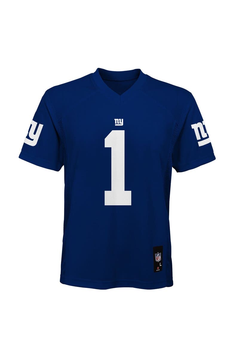 Outerstuff Preschool Outerstuff Malik Nabers Royal New York Giants Replica Player Jersey, Alternate, color, Royal