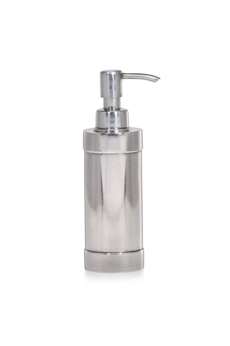 Contempo Polished Pump Dispenser, Main, color, SILVER