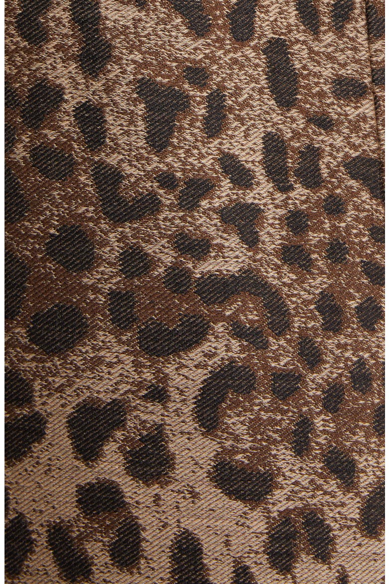 Dégradé Leopard Print Jacquard Jacket, Alternate, color, PRINT LEO