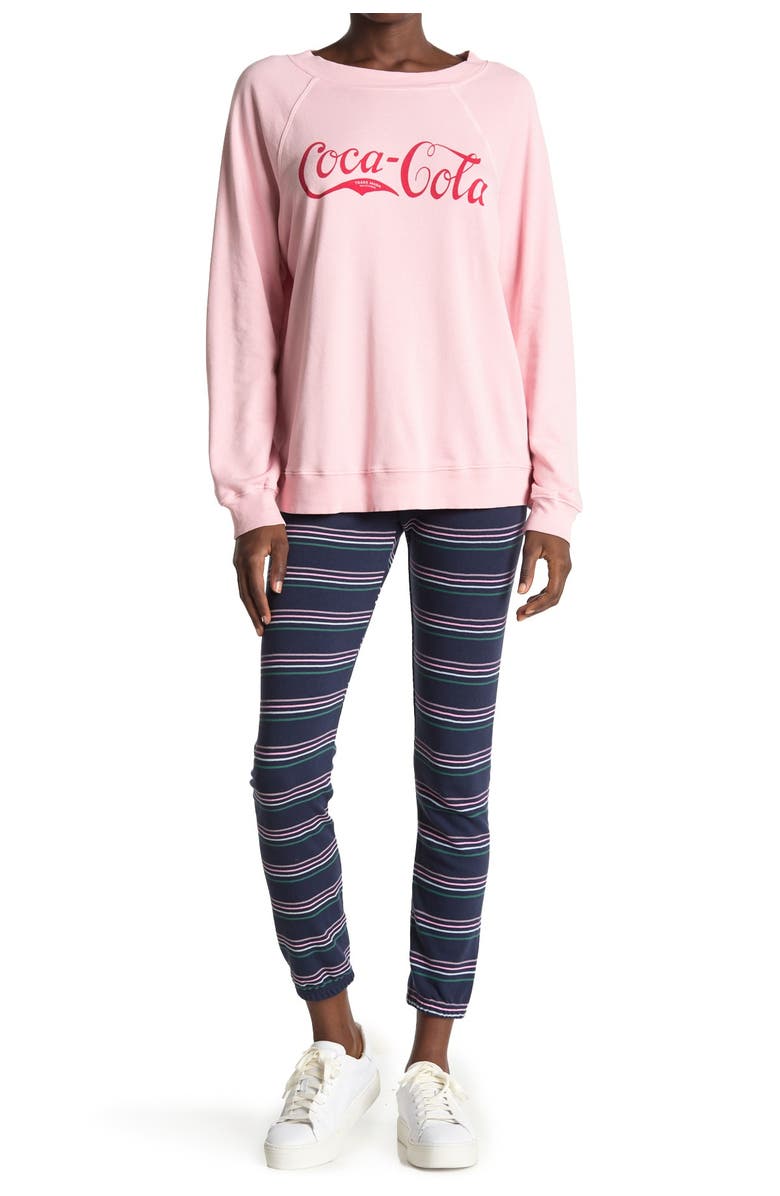 Wildfox Knox Striped Joggers, Main, color,