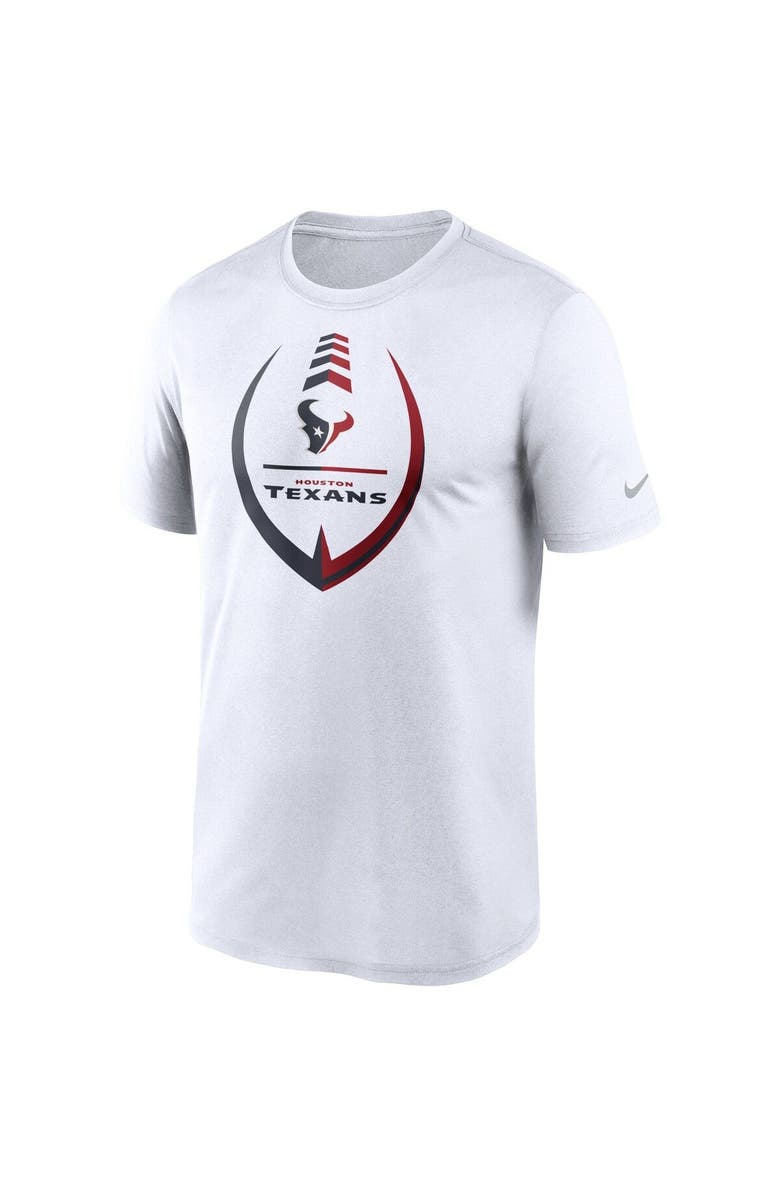 Nike Men's Nike White Houston Texans Icon Legend Performance T-Shirt, Alternate, color, White