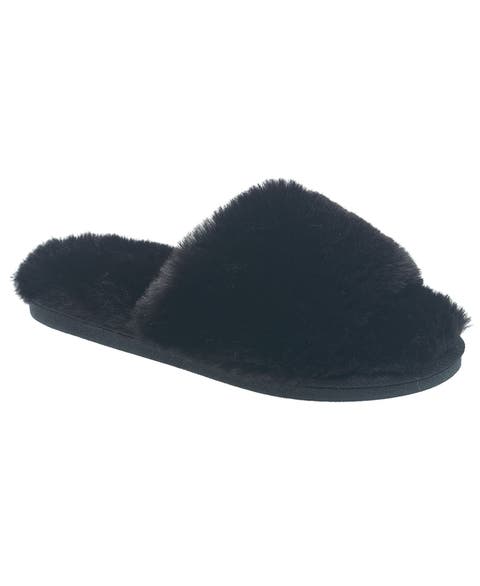 Slide Faux Fur Slipper