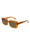 53mm Rectangular Gradient Sunglasses