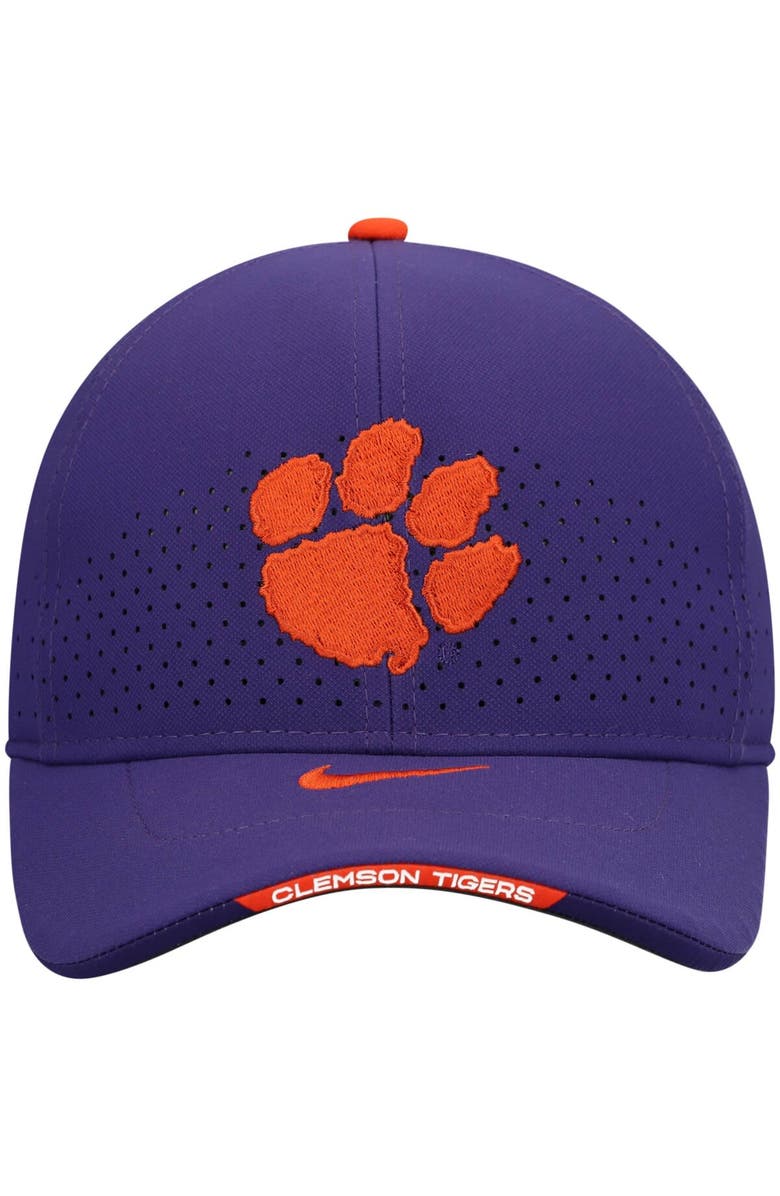 Nike Men's Nike Purple Clemson Tigers 2021 Sideline Classic99 Performance Flex Hat, Alternate, color,