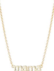 Adornia 'Mama' Pendant Necklace
