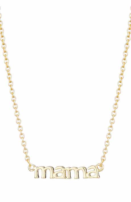 Adornia 'Mama' Pendant Necklace