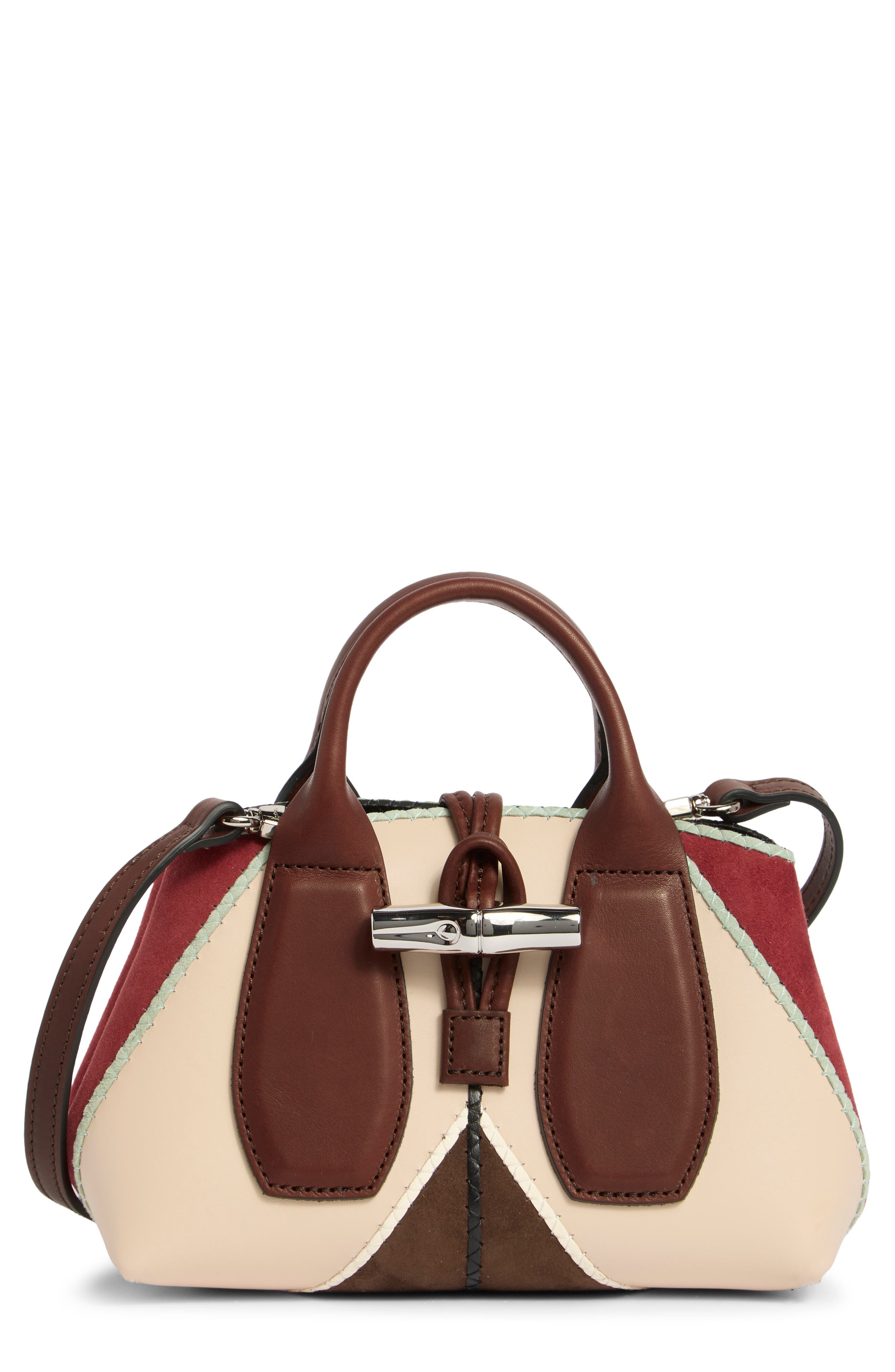 Longchamp Roseau Extra Small Top Handle Crossbody Bag
