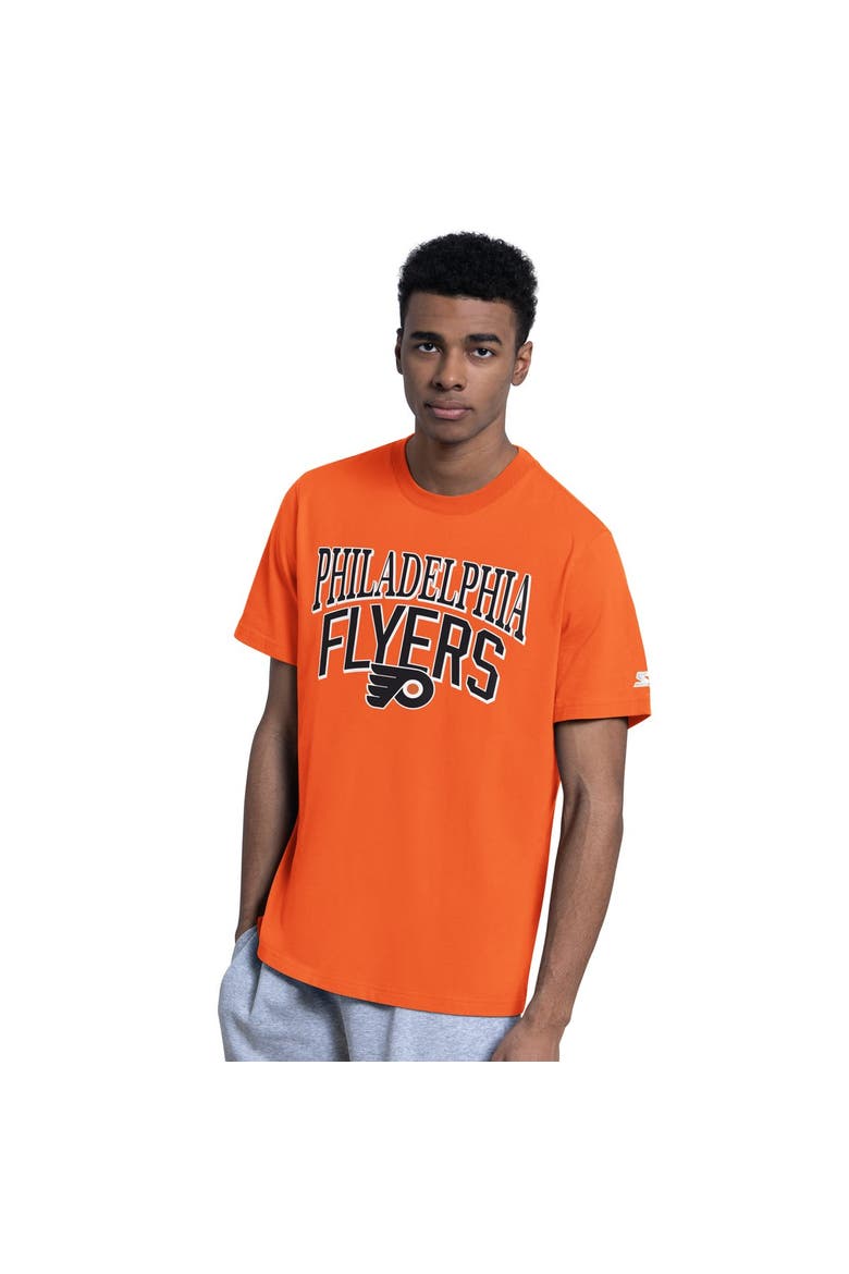 Men's Starter  Orange/Heather Gray Philadelphia Flyers Two-Pack T-Shirt Set, Alternate, color, Orange