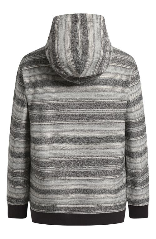 Quiksilver Big Kid Boys Long Sleeve Embroidered Hoodie In Black