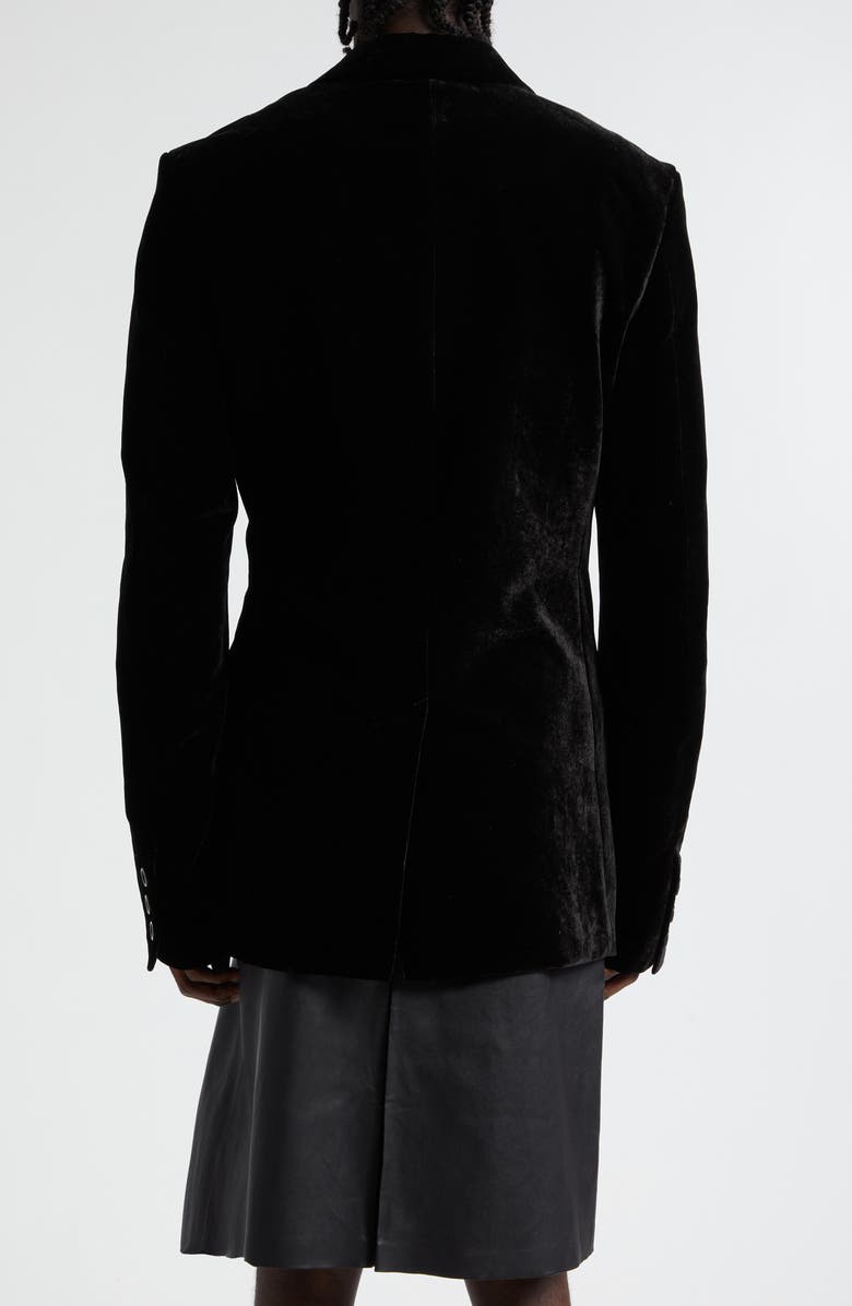 TAKAHIROMIYASHITA TheSoloist. Right Left Velvet Blazer, Alternate, color, 