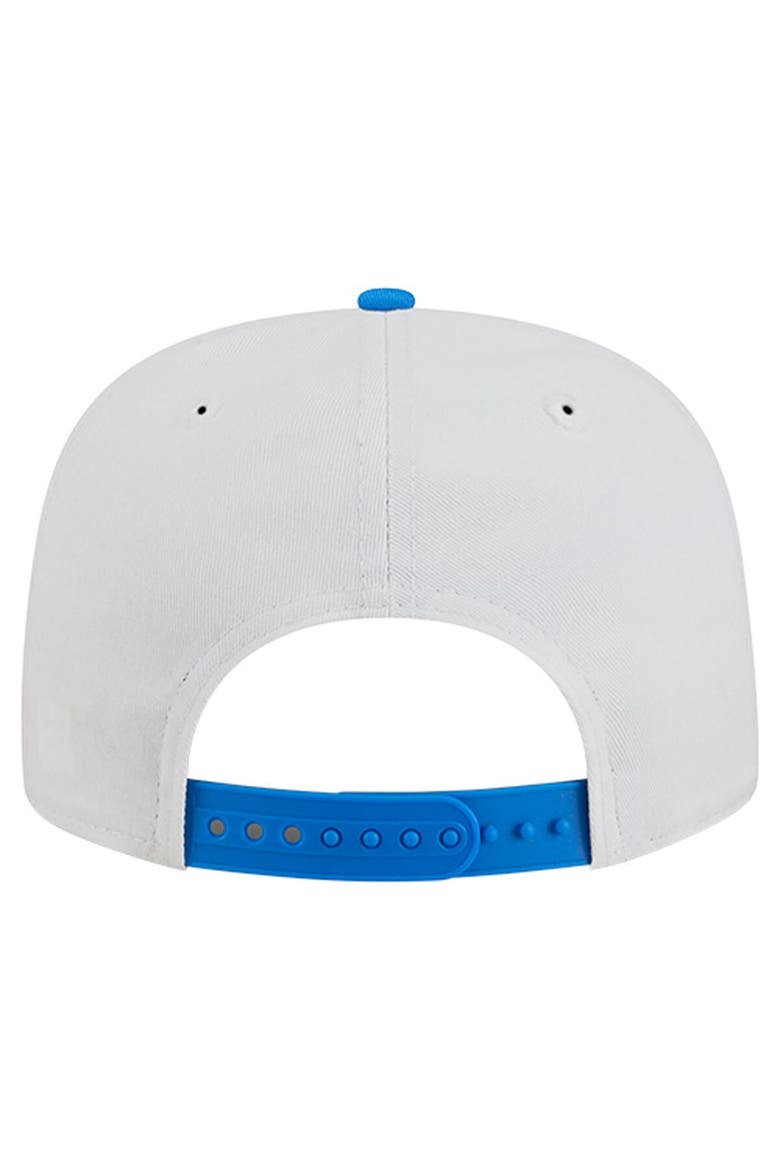 Men's New Era  White Los Angeles Chargers Argyle 19TWENTY Adjustable Hat, Alternate, color, White