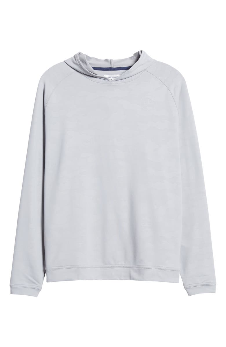 Peter Millar Pine Camo Performance Hoodie, Alternate, color, 