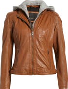MAURITIUS Allice Leather Moto Jacket