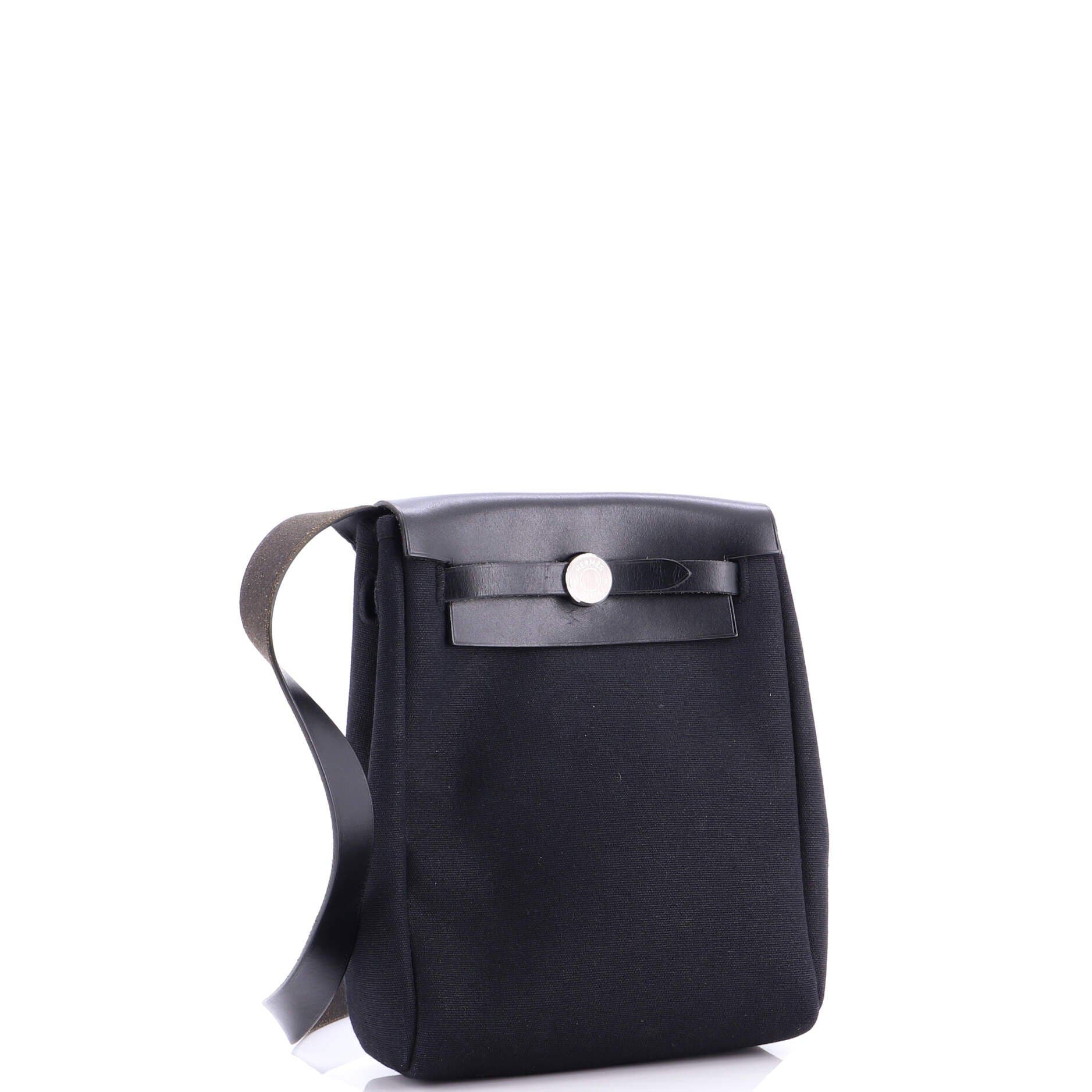 Pre-Owned Hermes Herbag Toile and Leather TPM, Alternate, color, 