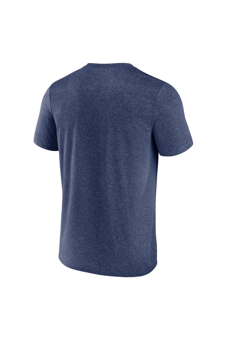 Men's Fanatics Heather Deep Sea Blue Seattle Kraken Property Of T-Shirt, Alternate, color, Heather Navy