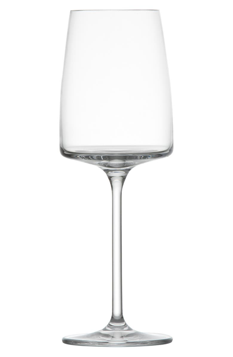 Zwiesel Glass Schott Zwiesel Sensa Set of 6 White Wine Glasses, Main, color, Clear