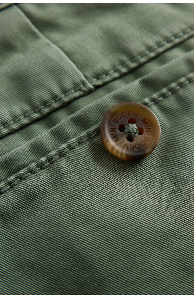 Mini Boden Kids' Classic Stretch Cotton Chino Shorts, Alternate, color, Laurel Wreath