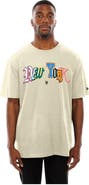 New Era Men's New Era  Cream New York Mets Ransom Note Oversized T-Shirt