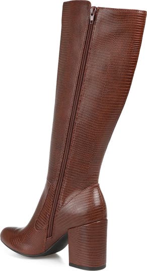 Tavia Embossd Tall Boot