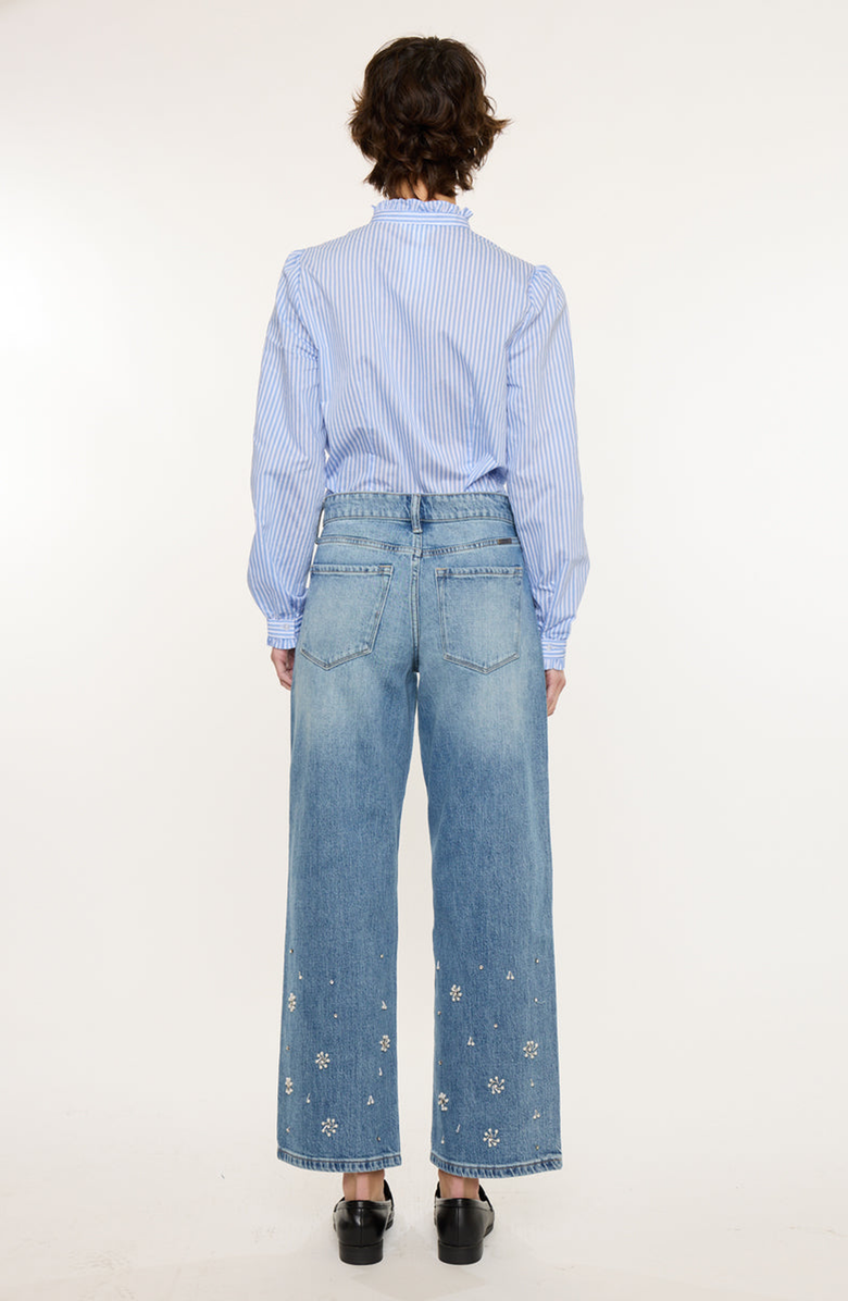 KanCan Louise Low Slung Baggy Jeans, Alternate, color, Medium Wash