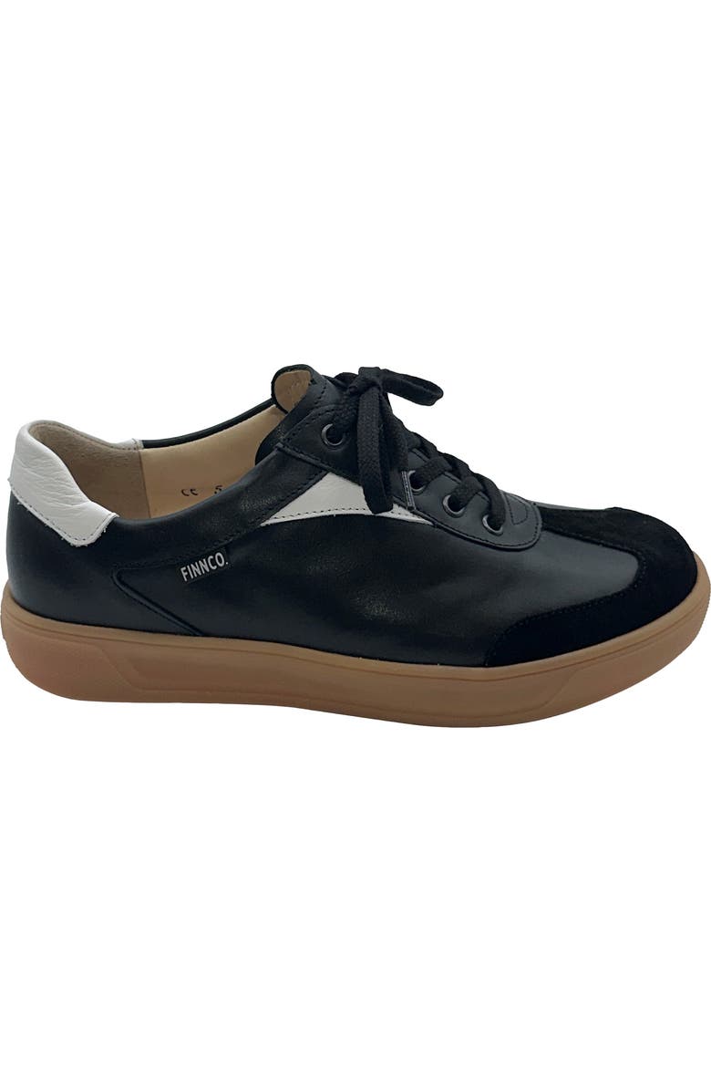 Finn Comfort Interlagos Sneaker, Alternate, color, Black / White