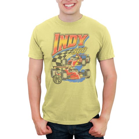 Mens Indy 500 Retro Race T Shirt