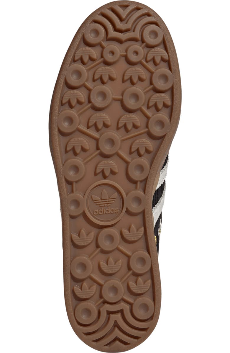 adidas Gazelle Bold Platform Sneaker, Alternate, color, Black/ White/ Eqt Yellow