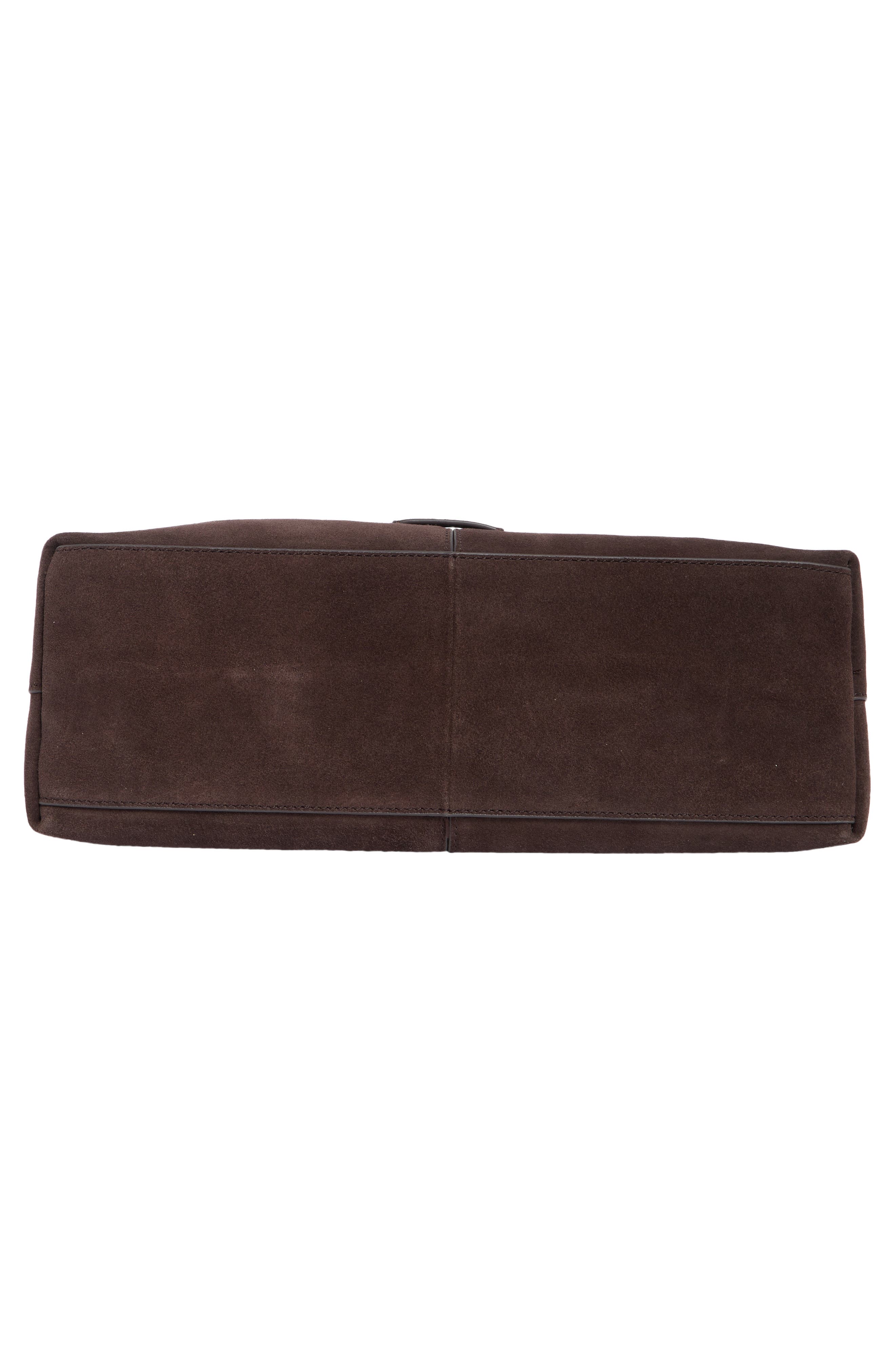 Taylor Leather Shoulder Bag, Alternate, color, CHOCOLATE