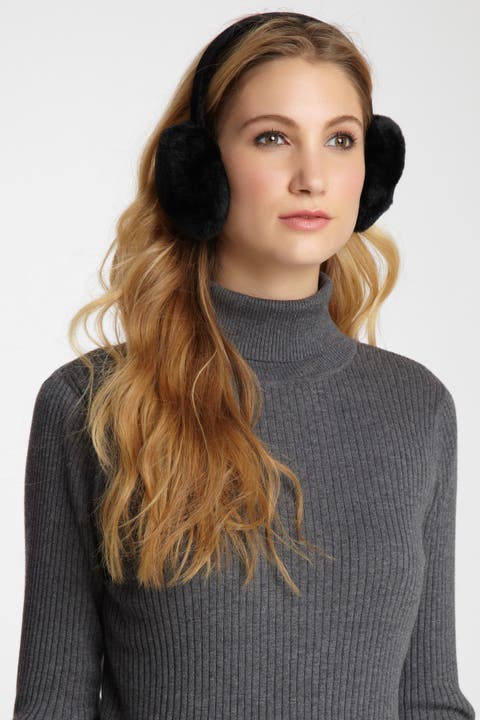 Faux Fur & Velvet Earmuffs