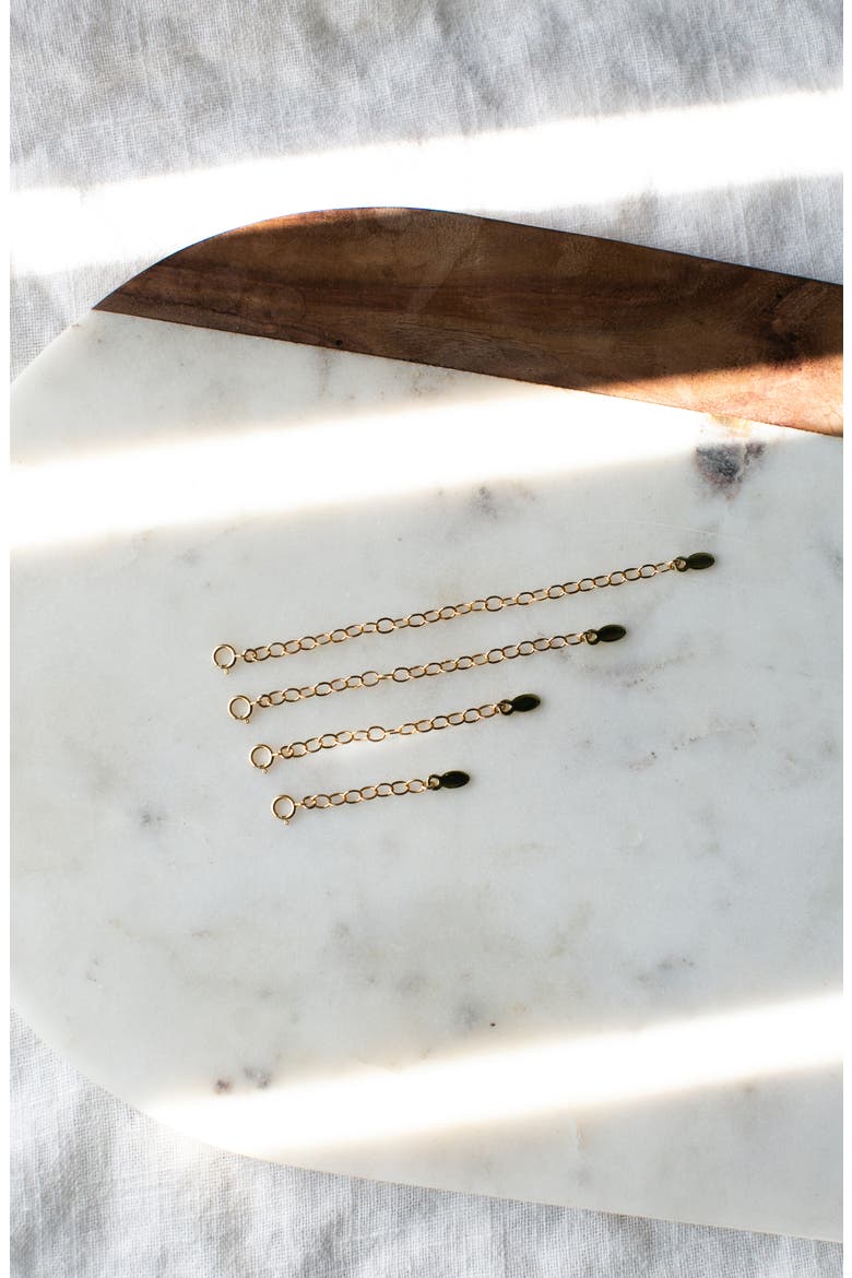 Extender Chain, Alternate, color, GOLD 2 IN