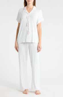 Bow Detail Stripe Pajamas