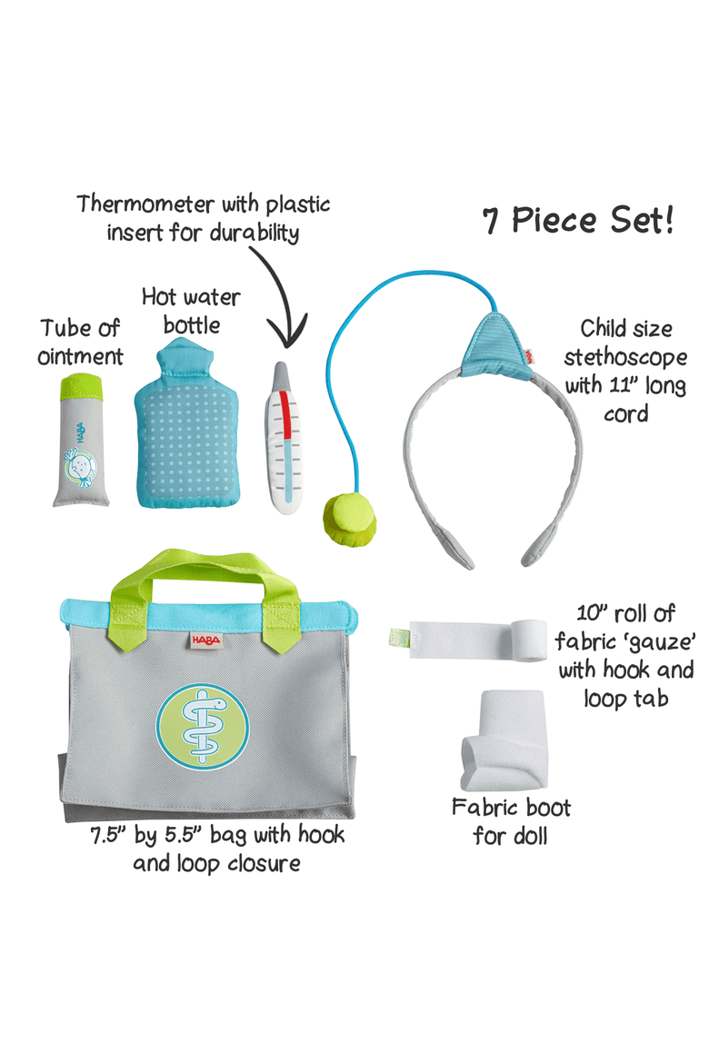 Doll Sized Doctor Play Set, Alternate, color, Multi