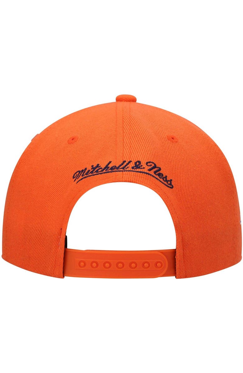 Mitchell & Ness Men's Mitchell & Ness Orange Golden State Warriors Hardwood Classics Snapback Hat, Alternate, color, Orange
