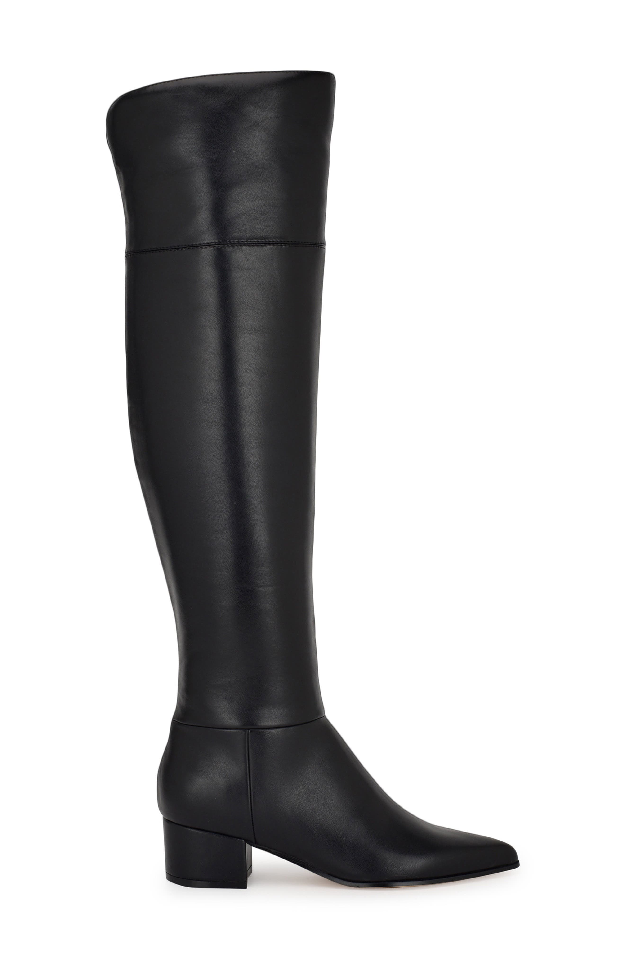Nine West Maner Pointed Toe Over the Knee Boot, Alternate, color, 