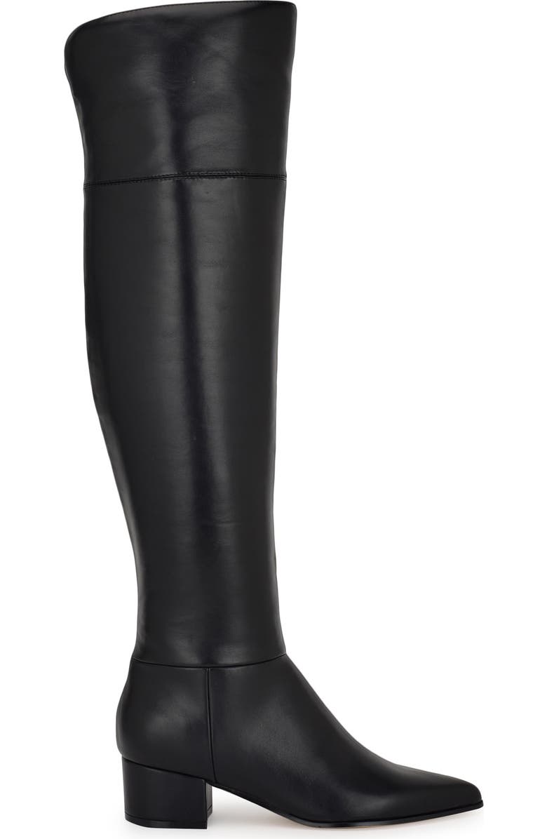 Nine West Maner Pointed Toe Over the Knee Boot, Alternate, color,