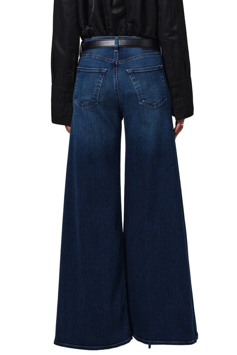 Amari High Waist Wide Leg Jeans, Alternate, color, REGATTA