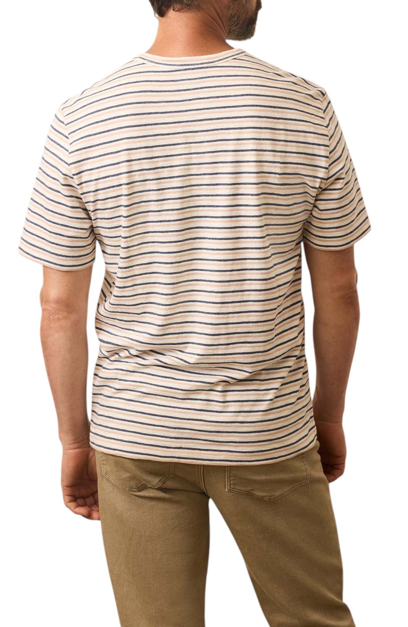Sunwashed Stripe Organic Cotton T-Shirt - image 2