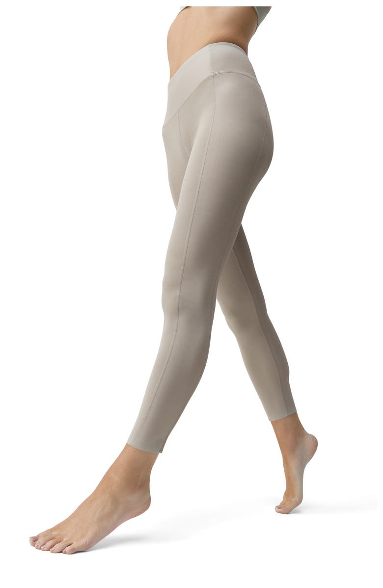 Born Living Yoga Maan 7/8 Performance High Rise Sport Legging, Alternate, color, Grain