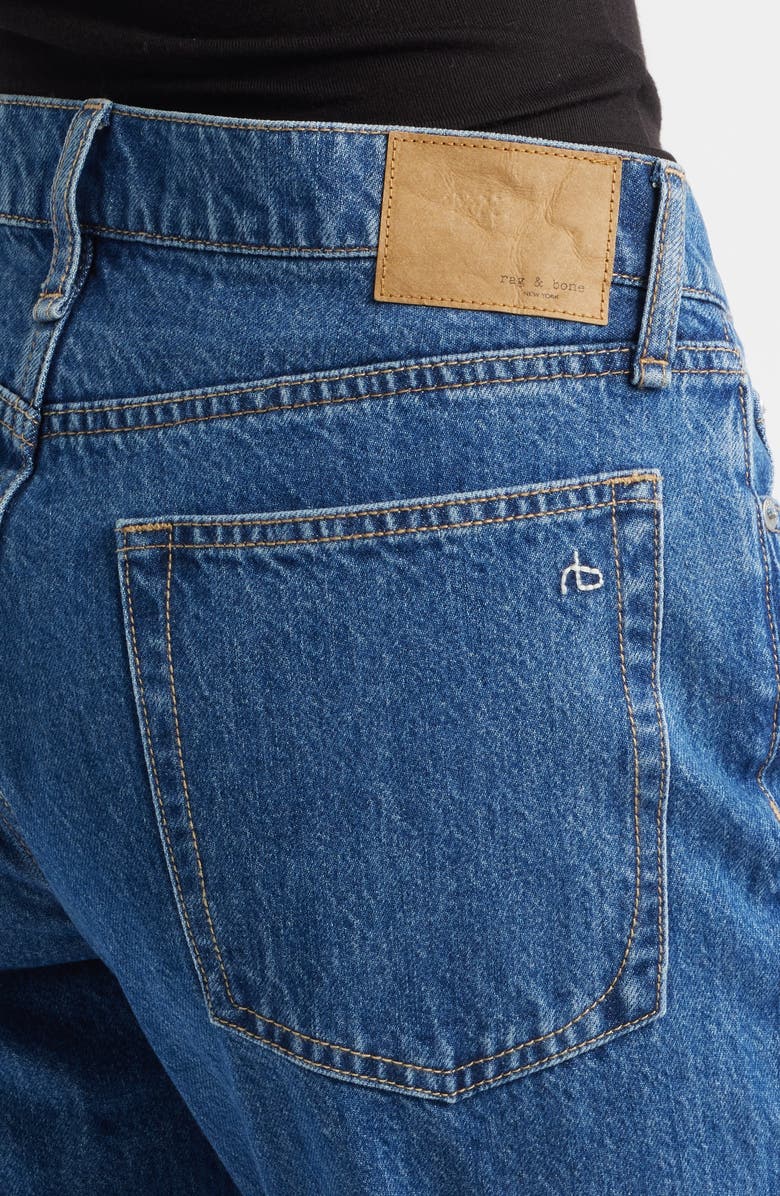 rag & bone Harlow Low Rise Straight Leg Jeans, Alternate, color, Park