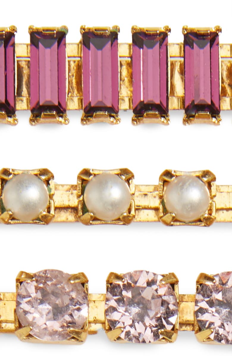 LELET NY 3-Pack Crystal Bobby Pins, Alternate, color, 