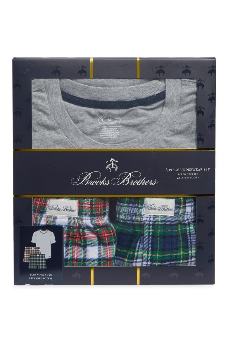 3-Piece Underwear Set, Main, color, GREY